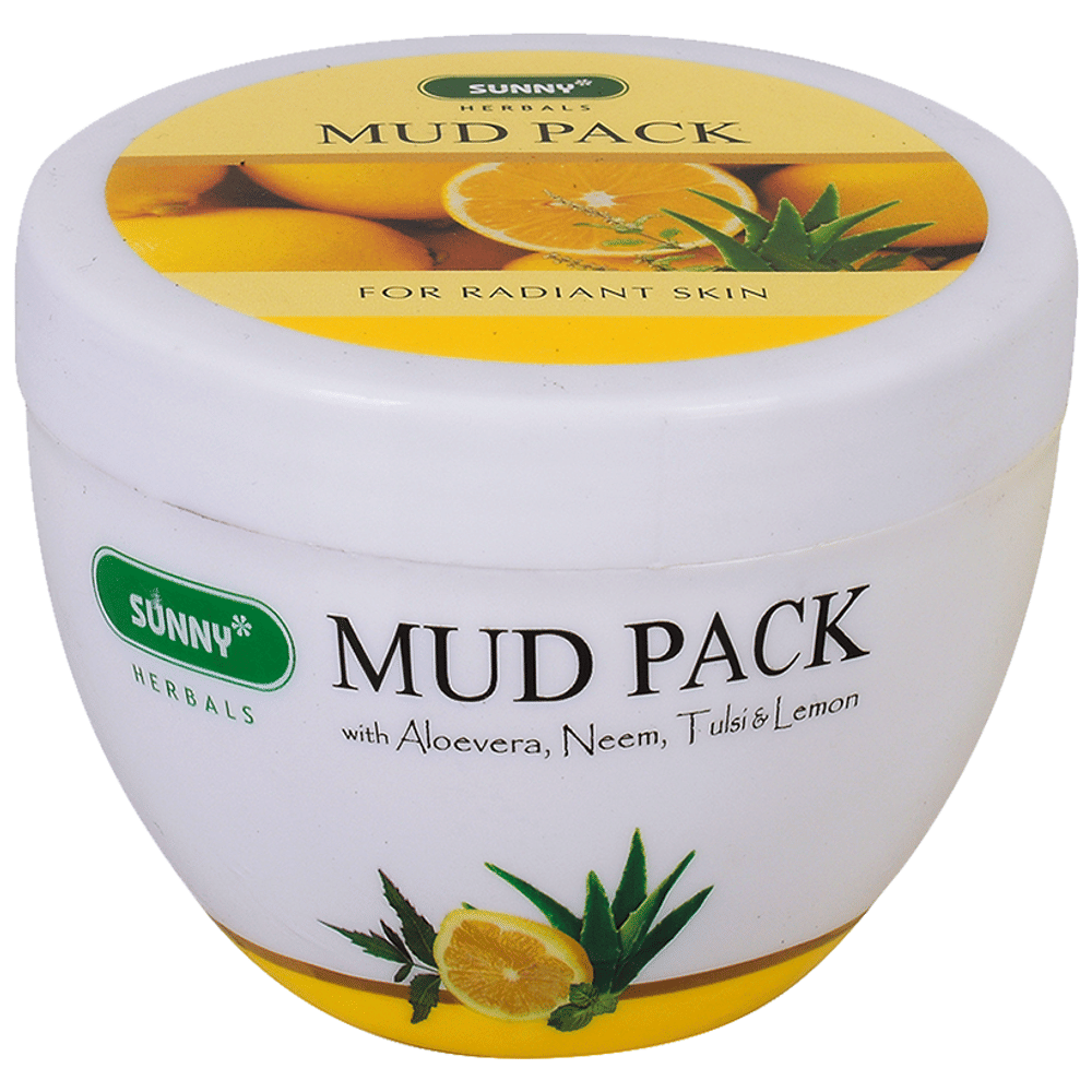 Sunny Herbals Mud Pack box of 150 gm Pack