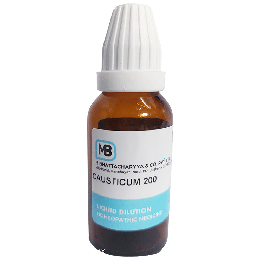 MB Causticum Dilution 200 bottle of 30 ml Dilution MB Causticum Dilution 200 bottle of 30 ml Dilution