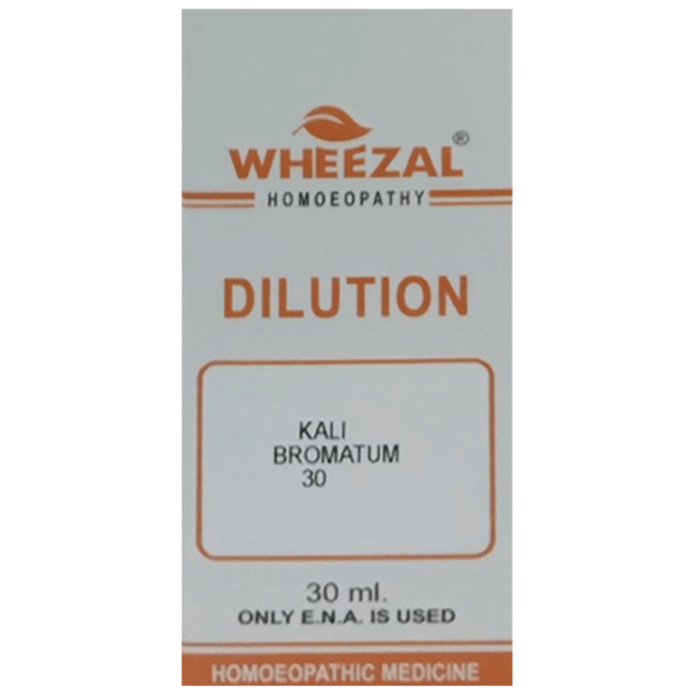 Wheezal Kali Bromatum Dilution 30 bottle of 30 ml Dilution