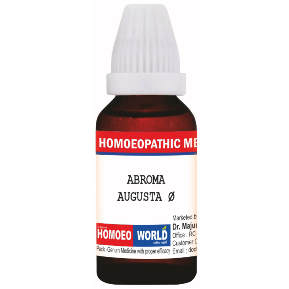 Dr. Majumder Homeo World Abroma Augusta Q Mother Tincture (30 ml Each) combo pack of 2 bottles
