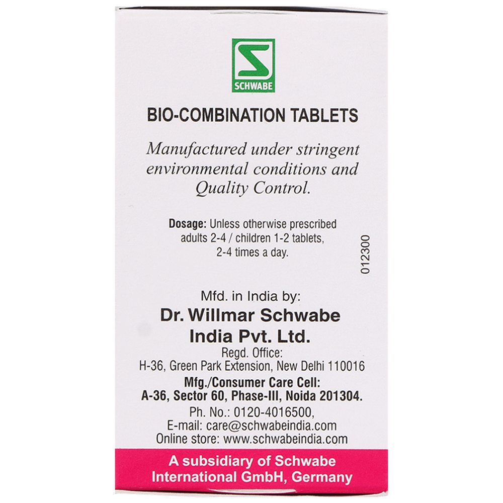 Dr Willmar Schwabe Bio-Combination BC 25 Tablet bottle of 25 gm Tablet