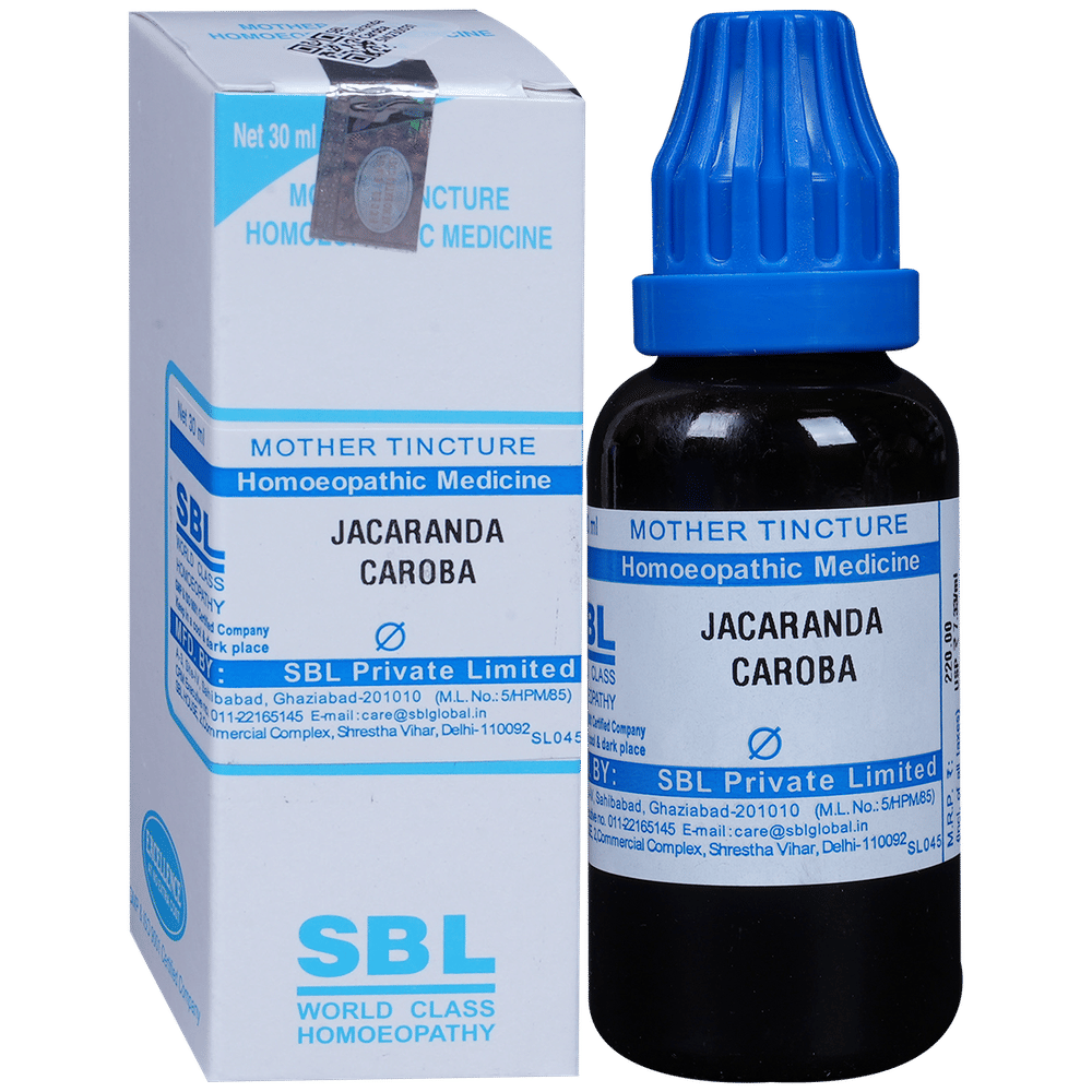 SBL Jacaranda Caroba Mother Tincture Q bottle of 30 ml Mother Tincture