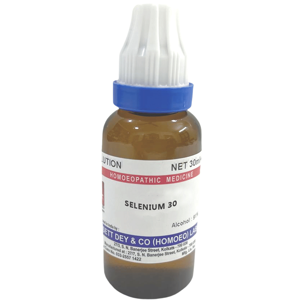 Sett Dey Selenium Dilution 30 bottle of 30 ml Dilution