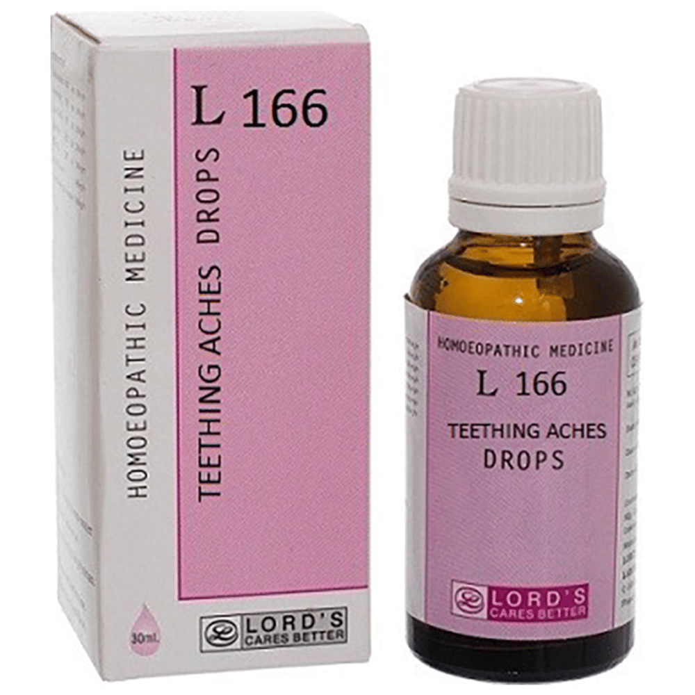 Lord's L 166 Teething Aches Drop bottle of 30 ml Drop
