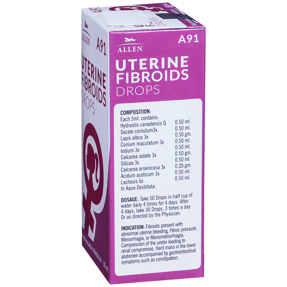 Allen A91 Uterine Fibroids Drop bottle of 30 ml Drop