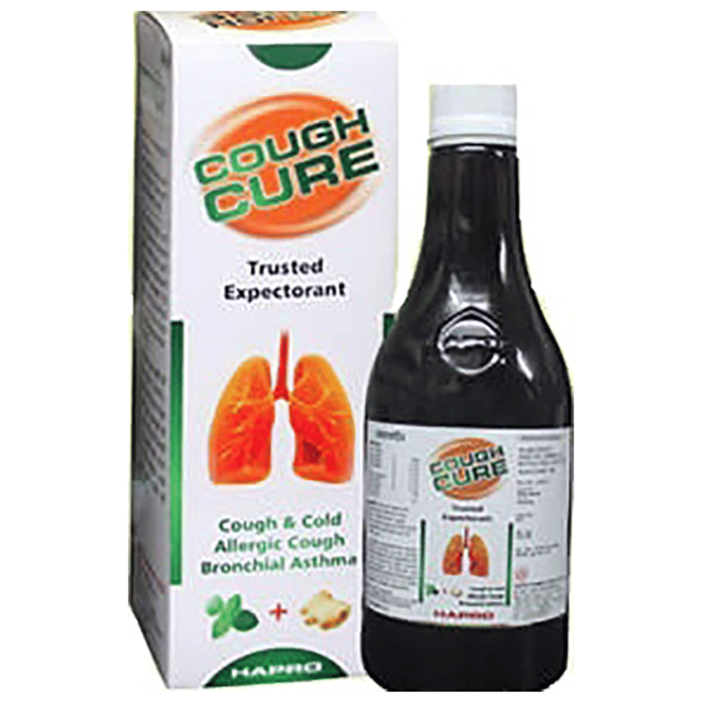 Hapro Cough Cure Syrup bottle of 500 ml Syrup