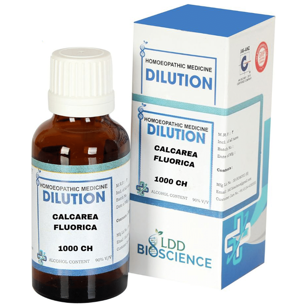 LDD Bioscience Calcarea Fluor Dilution 1000 CH bottle of 30 ml Dilution