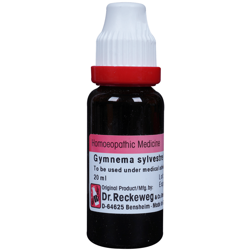 Dr. Reckeweg Gymnema Syl Mother Tincture Q bottle of 20 ml Mother Tincture