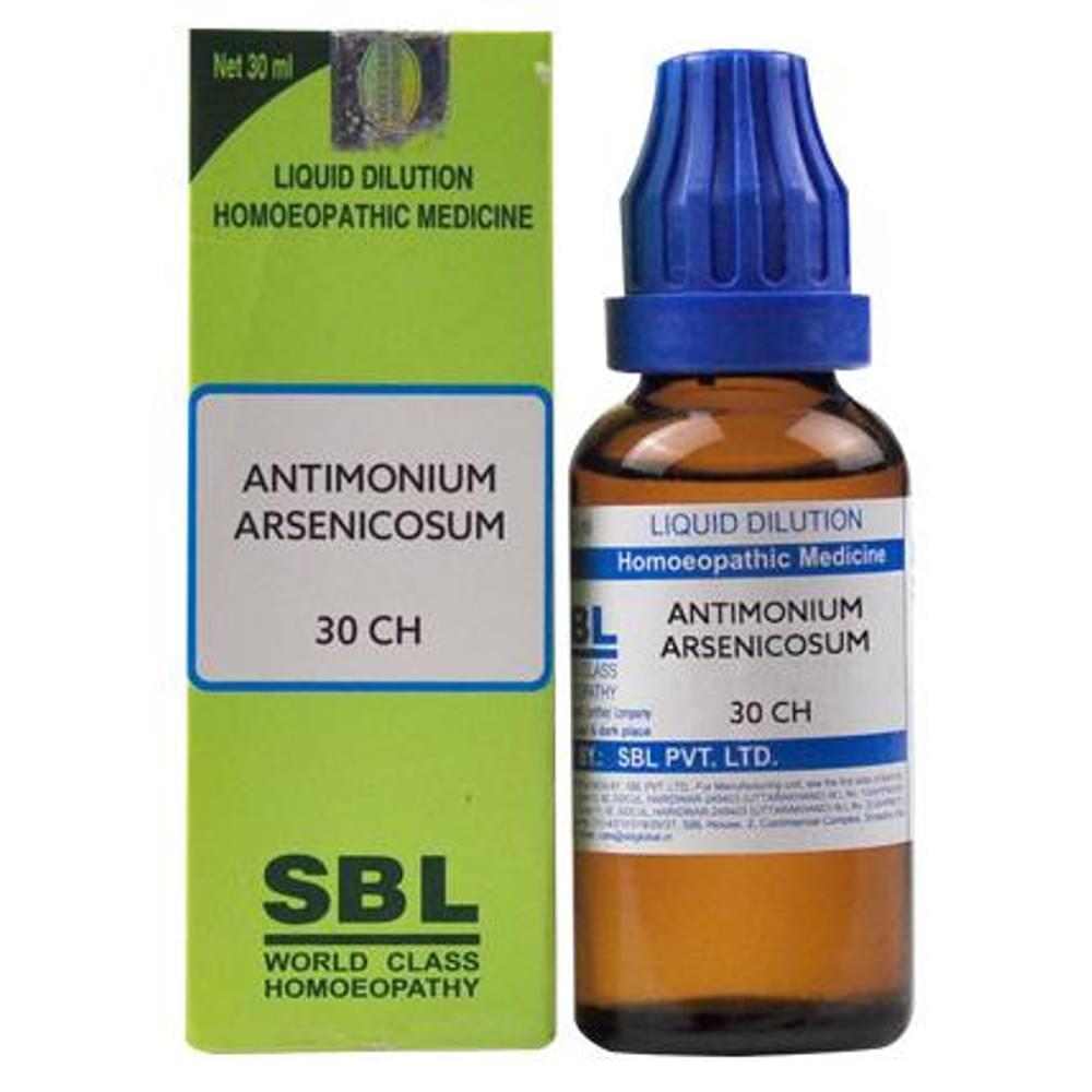SBL Antimonium Arsenicosum Dilution 30 CH bottle of 30 ml Dilution