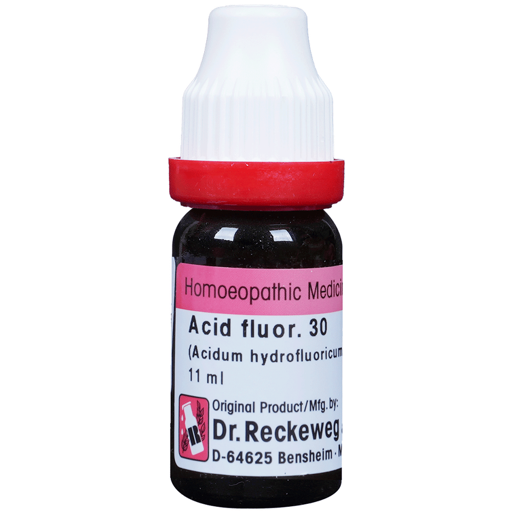 Dr. Reckeweg Acid Fluor Dilution 30 CH bottle of 11 ml Dilution