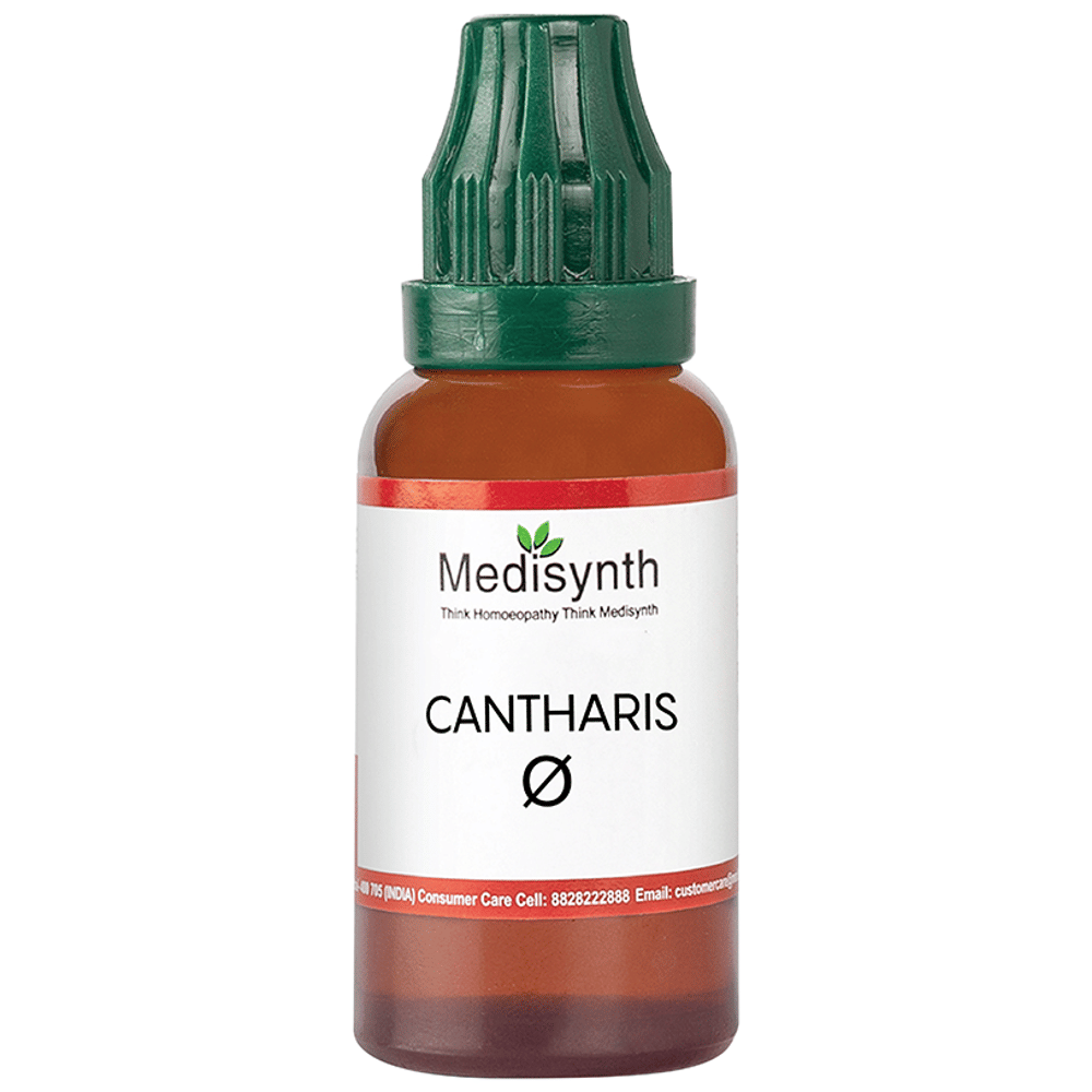 Medisynth Cantharis Mother Tincture Q bottle of 30 ml Mother Tincture
