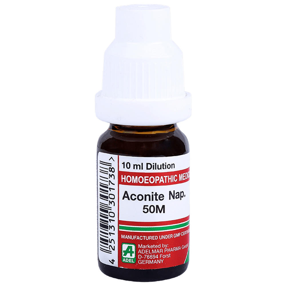 ADEL Aconite Nap.  Dilution 50M bottle of 10 ml Dilution