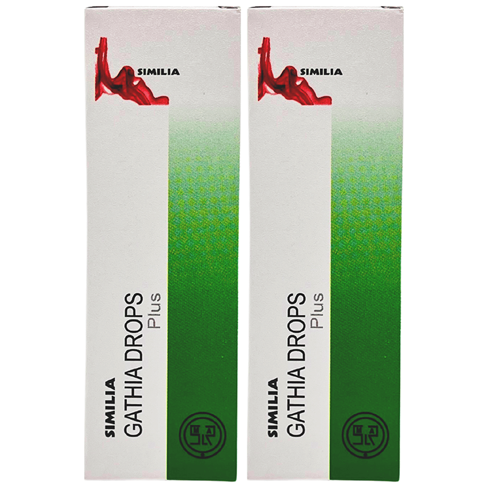Similia Rlpl Gathia Drops Plus (30ml Each) combo pack of 2 bottles