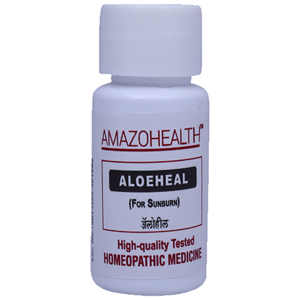 Amazohealth Aloeheal Pill bottle of 100 tablets