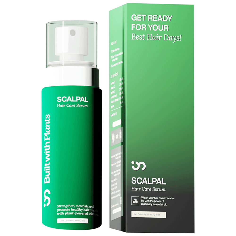 Built With Plants Scalpal Hair Care Serum bottle of 60 ml Serum