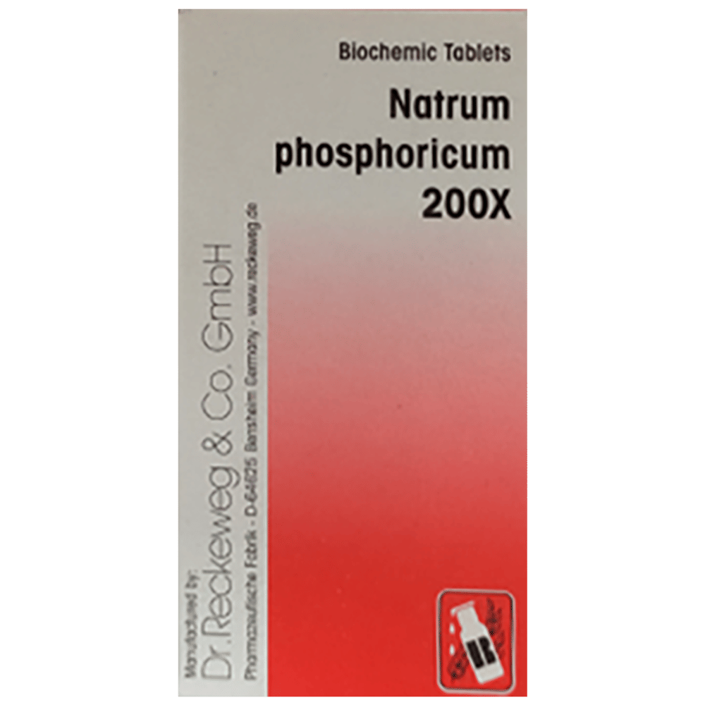 Dr Reckeweg &Co.gmbH Natrum Phosphoricum Biochemic Tablet 200X bottle of 20 gm Biochemic Tablet