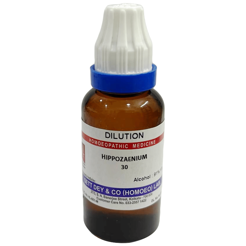 Sett Dey Hippozaenium Dilution 30 bottle of 30 ml Dilution