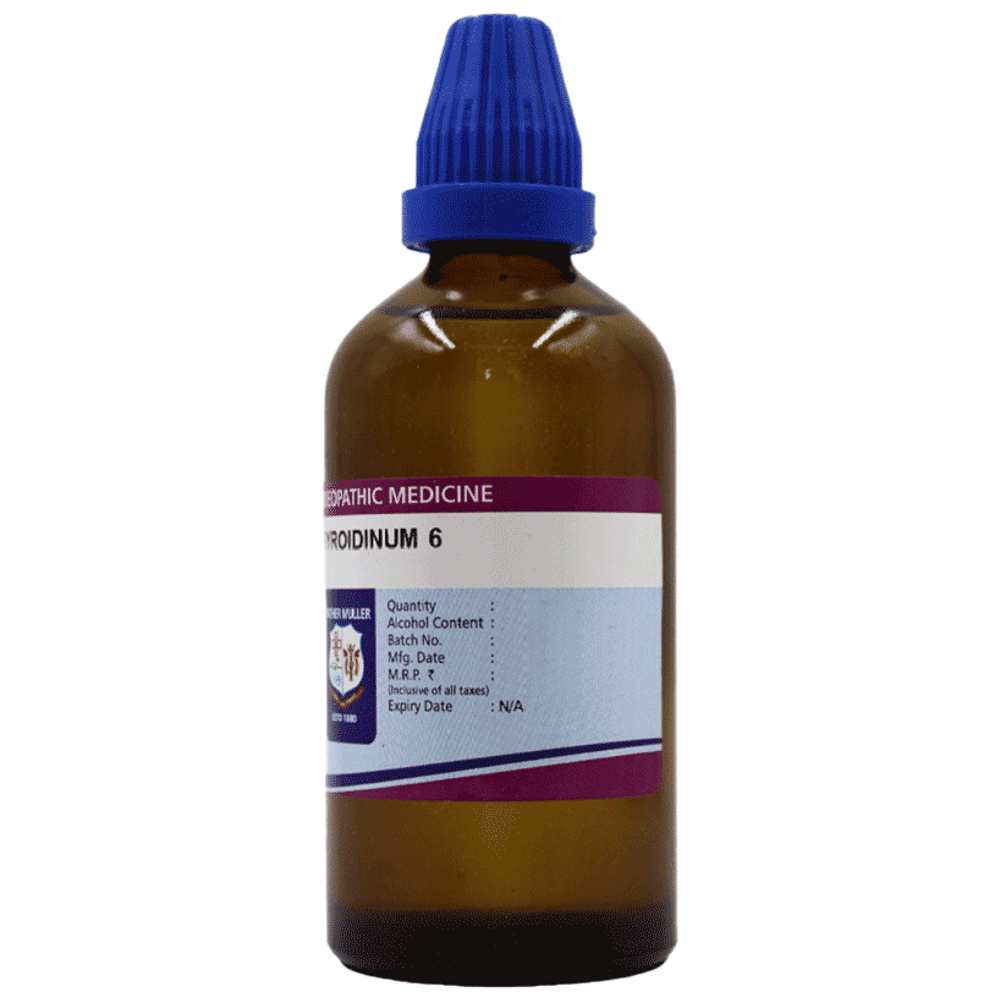 Father Muller  Thyroidinum Drop 6C bottle of 100 ml Drop