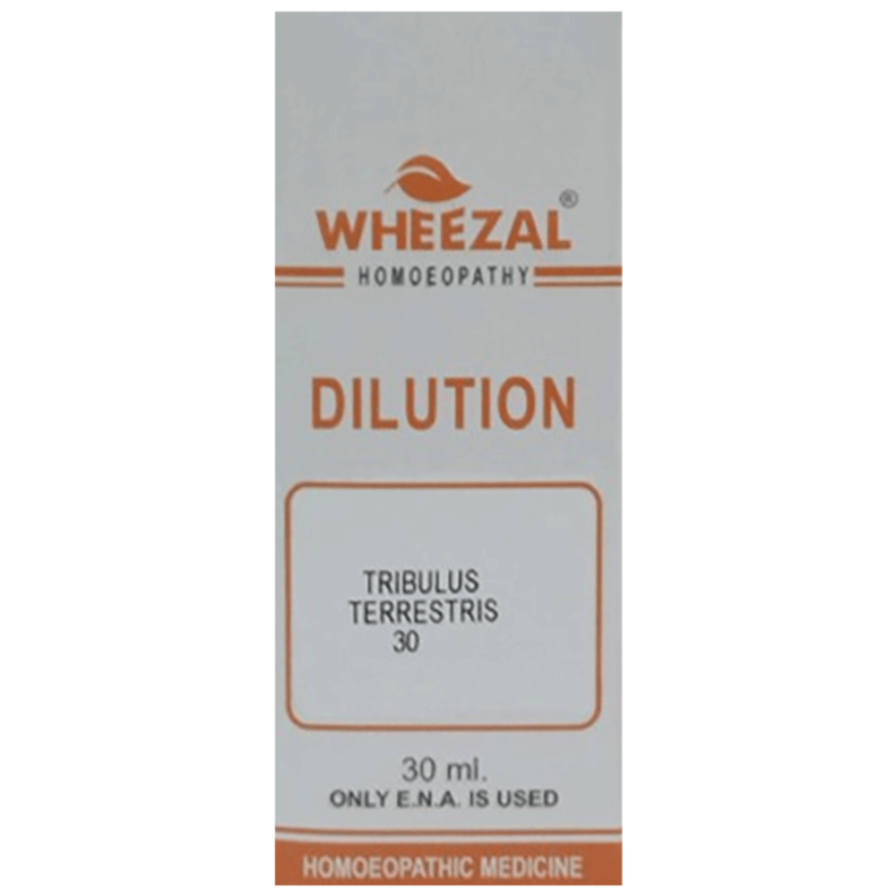 Wheezal Tribulus Terrestris Dilution 30 bottle of 30 ml Dilution