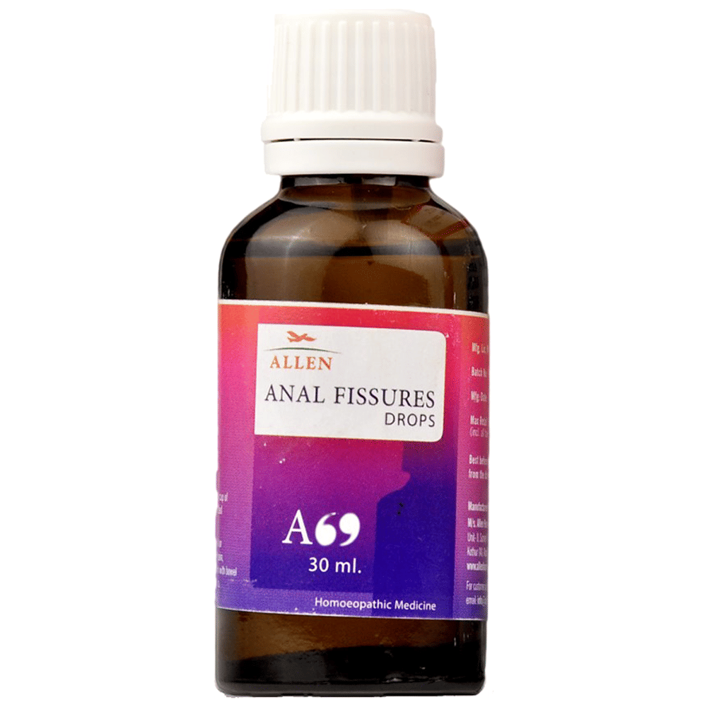 Allen A69 Anal Fissures Drop bottle of 30 ml Drop Allen A69 Anal Fissures Drop bottle of 30 ml Drop