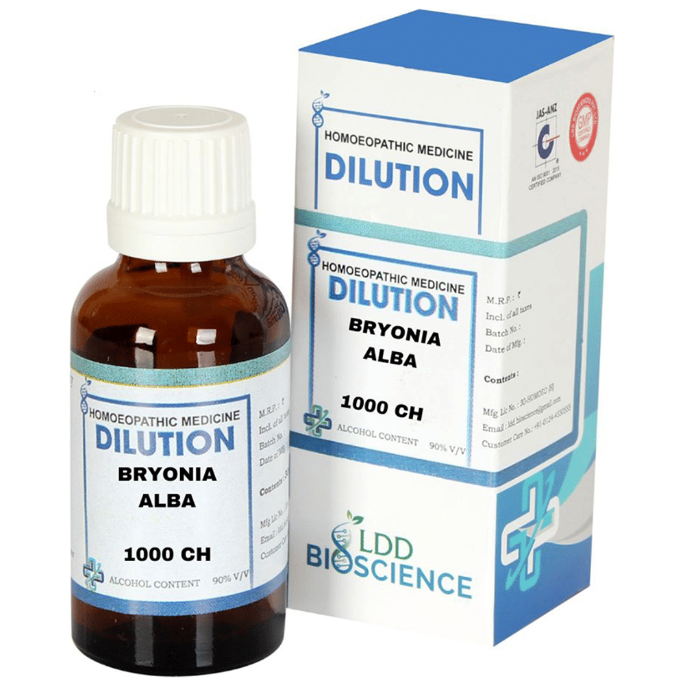 LDD Bioscience Bryonia Alb Dilution 1000 CH bottle of 30 ml Dilution