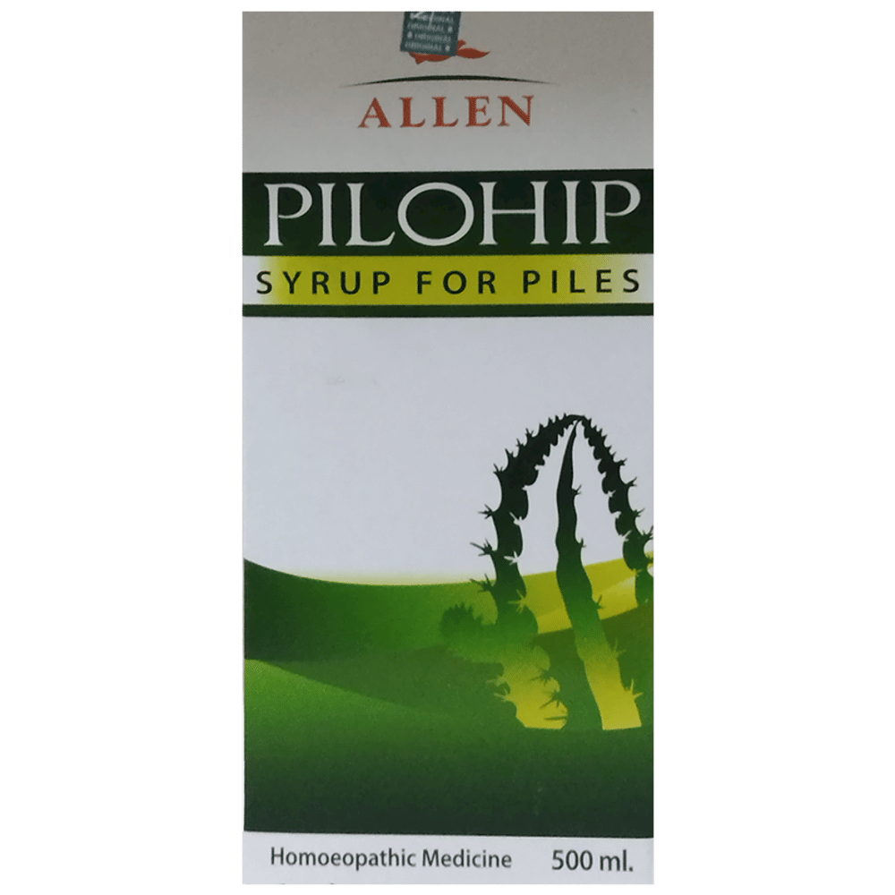 Allen Pilohip Syrup bottle of 500 ml Syrup Allen Pilohip Syrup bottle of 500 ml Syrup