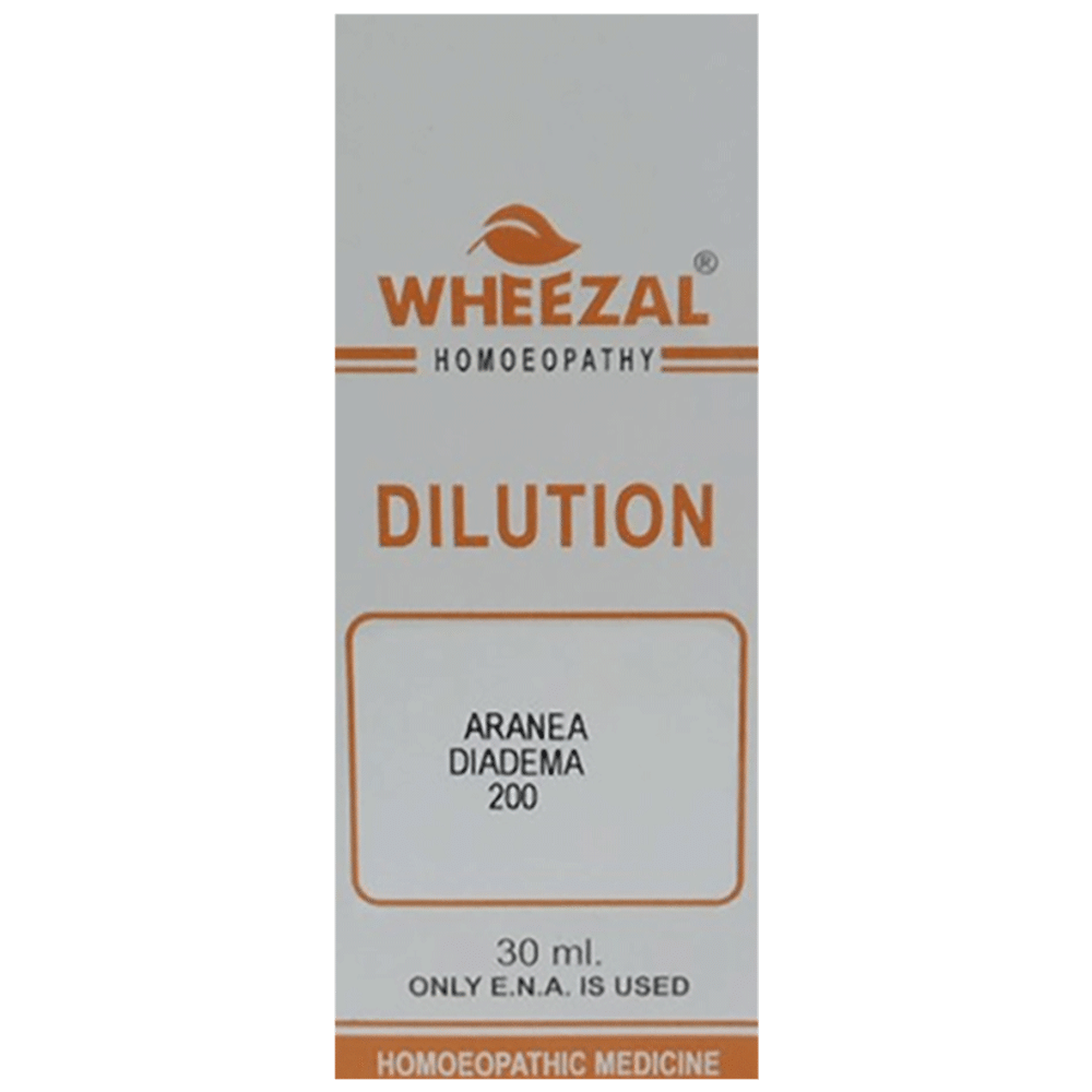 Wheezal Araeda Diadema Dilution 200 bottle of 30 ml Dilution