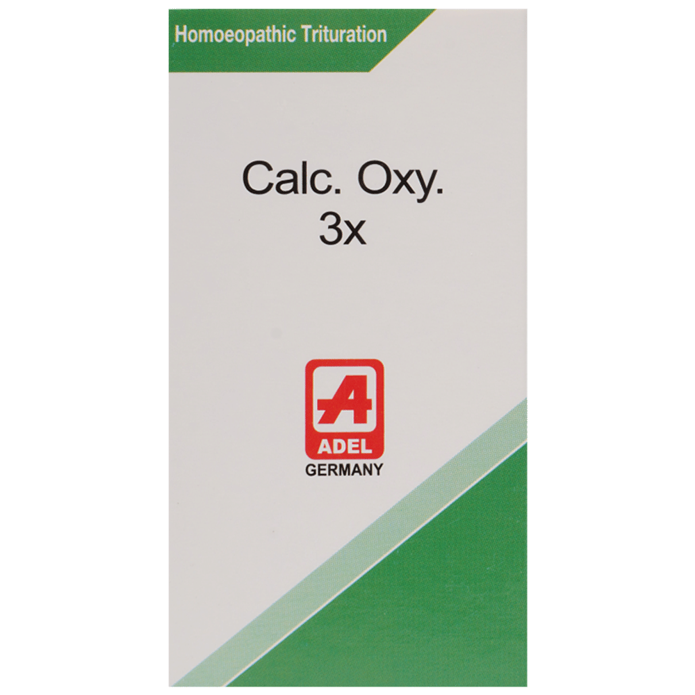 ADEL Calcarea Oxydatum Trituration Tablet 3X bottle of 20 gm Trituration Tablet