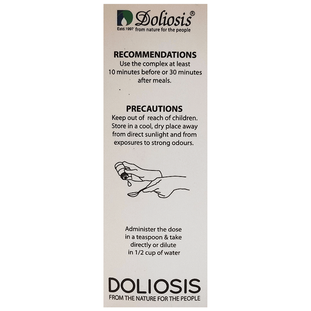Doliosis D15 Throat Irritation Liquid Complex bottle of 30 ml Drop