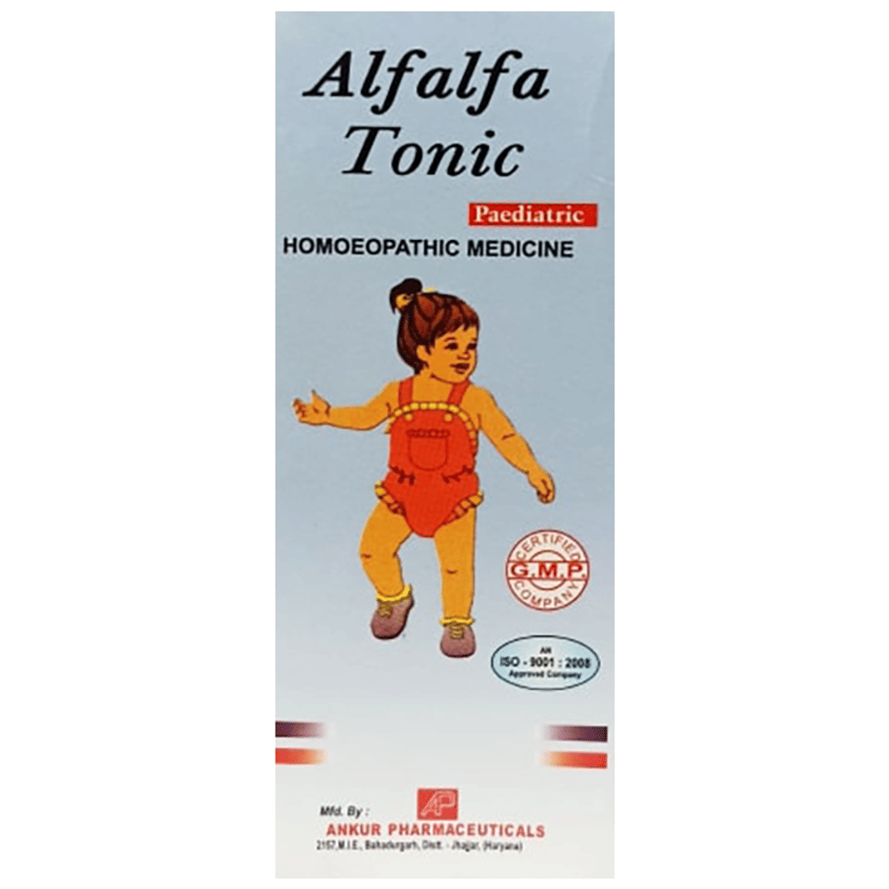 Ankur Alfalfa Pediatrics Tonic bottle of 100 ml Tonic