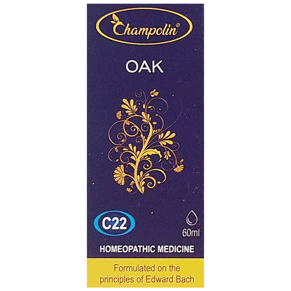 Champolin C22 Oak bottle of 60 ml Oral Drops