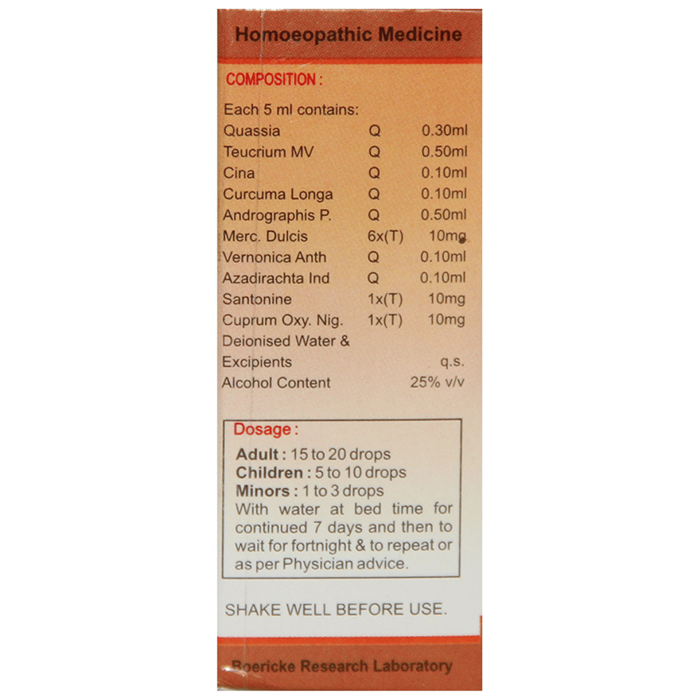 BRL Worm-Vit Drop bottle of 30 ml Drop