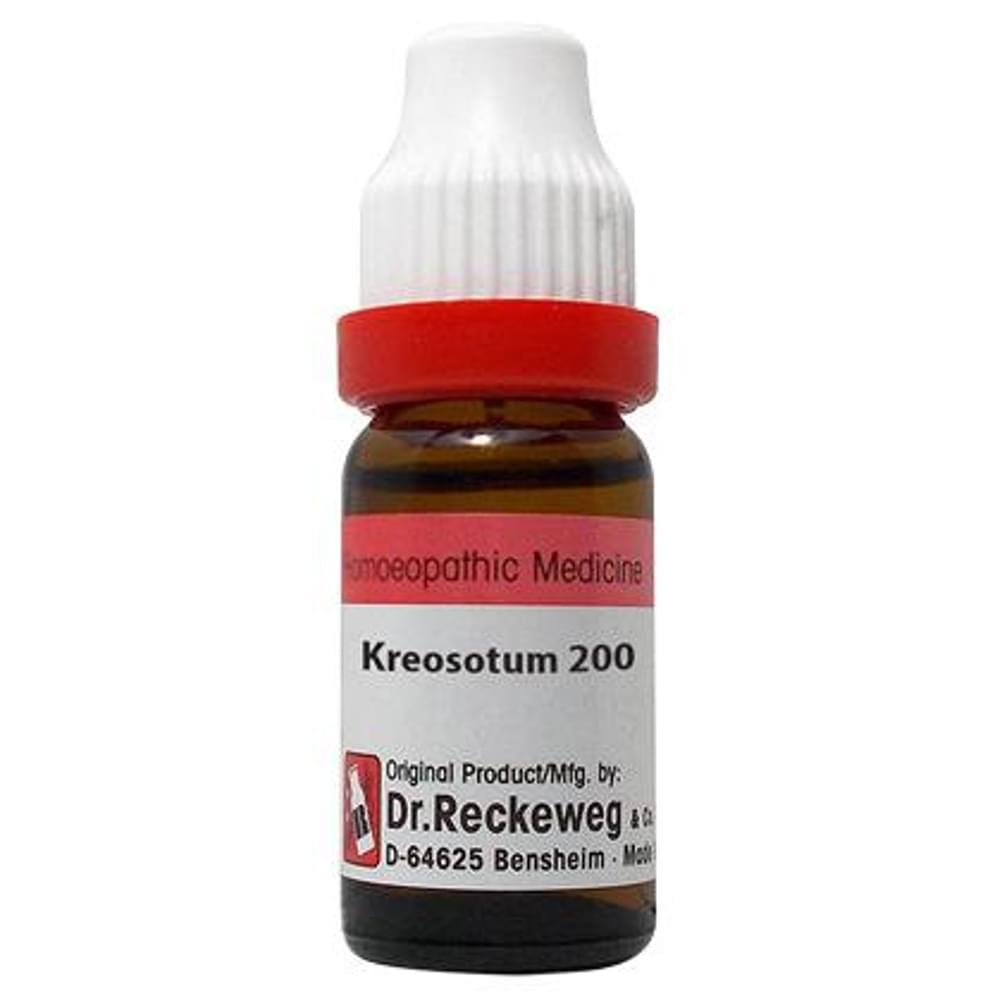 Dr. Reckeweg Kreosotum Dilution 200 CH bottle of 11 ml Dilution Dr. Reckeweg Kreosotum Dilution 200 CH bottle of 11 ml Dilution