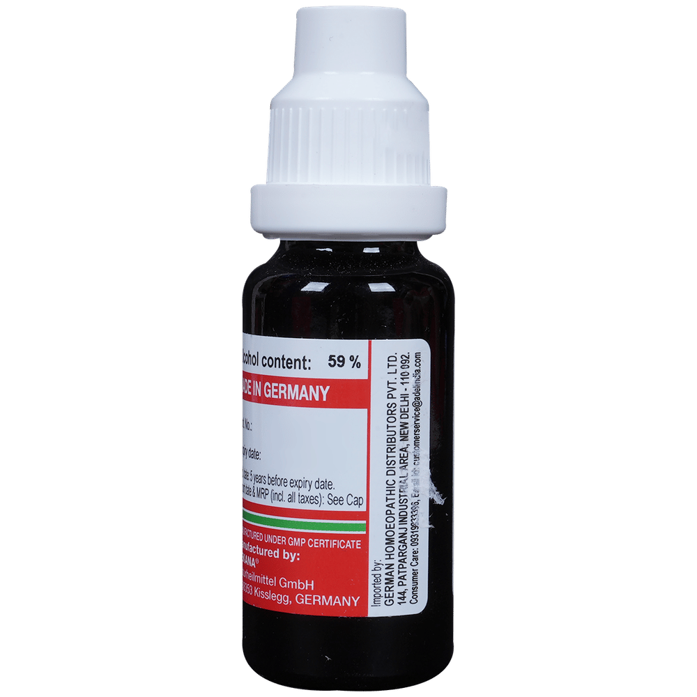 ADEL Hamamelis Virginiana Mother Tincture Q bottle of 20 ml Mother Tincture