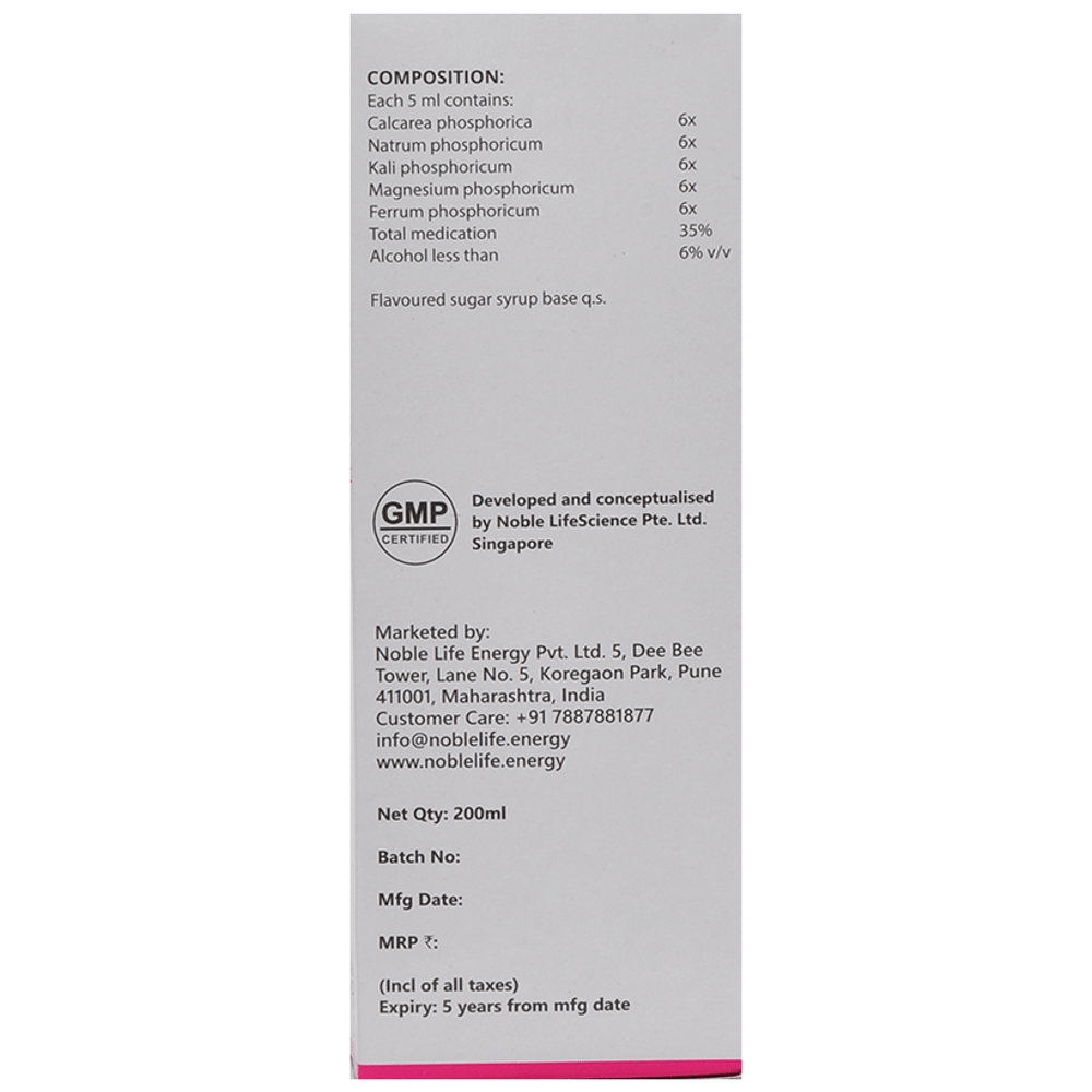 Noble Life Energy  ES06 Funfphos Tonic bottle of 200 ml Tonic