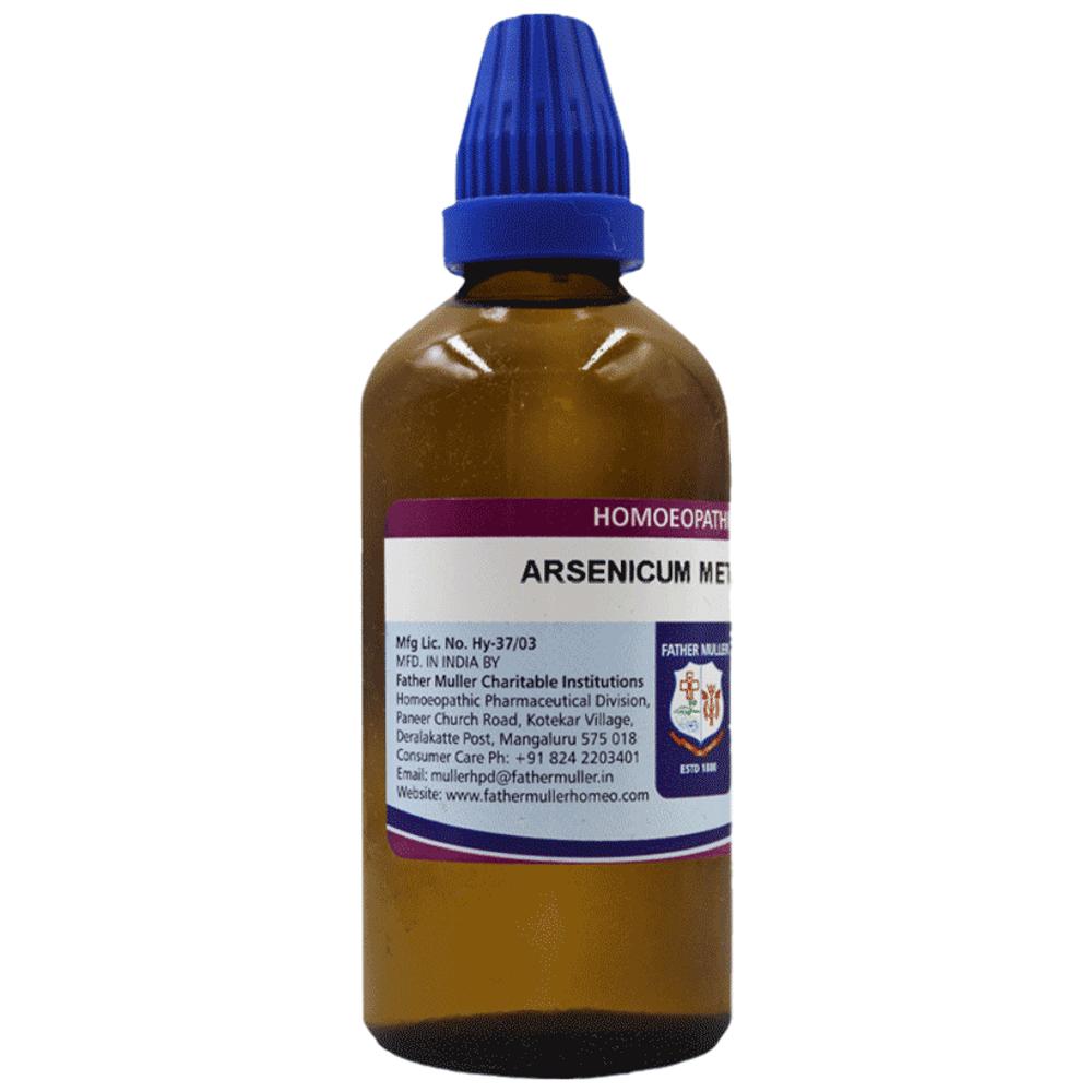 Father Muller Arsenicum Metallicum Drop 200C bottle of 100 ml Drop