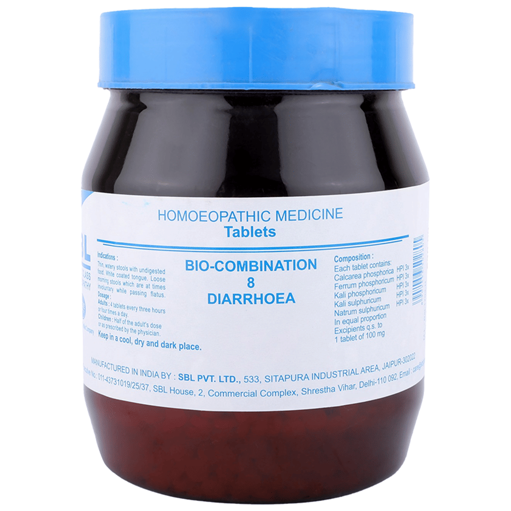 SBL Bio-Combination 8 Tablet bottle of 450 gm Biocombination Tablet