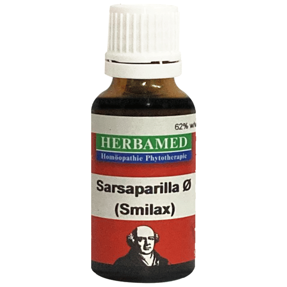 Herbamed Sarsaparilla Mother Tincture Q bottle of 20 ml Mother Tincture