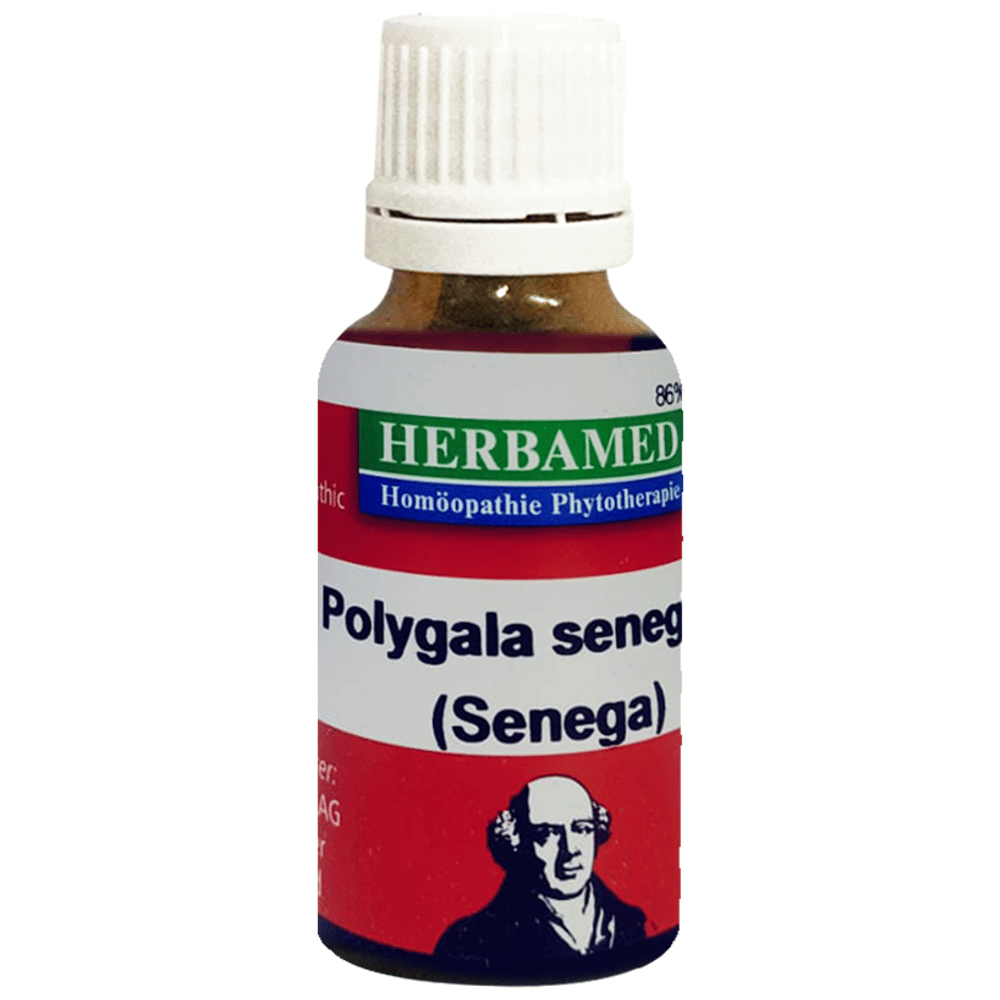 Herbamed Polygala Senega  Mother Tincture Q bottle of 20 ml Mother Tincture