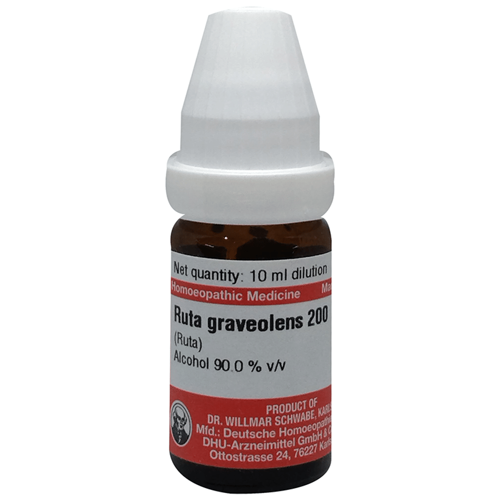 Dr Willmar Schwabe Germany Ruta Graveolens Dilution 200 CH bottle of 10 ml Dilution