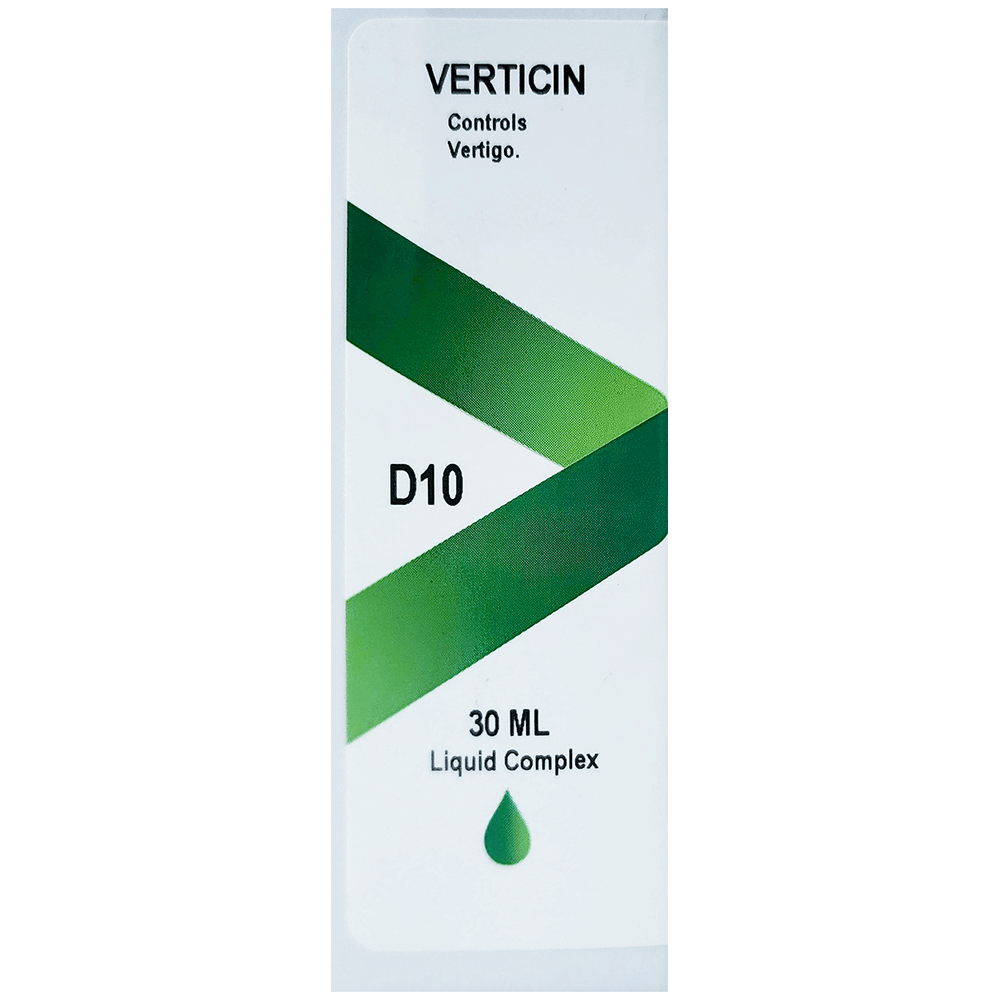 Doliosis D10 Verticin Liquid Complex bottle of 30 ml Drop
