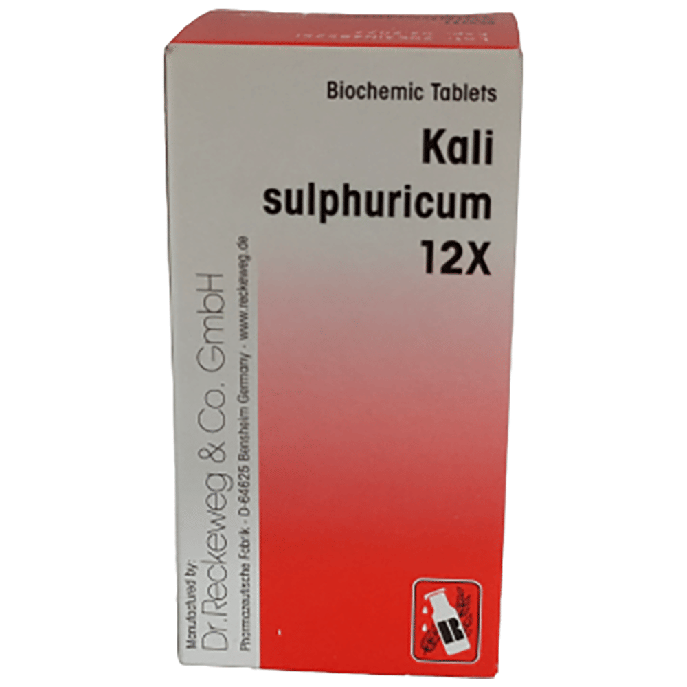 Dr Reckeweg &Co.gmbH Kali Sulphuricum Biochemic Tablet 12X bottle of 20 gm Biochemic Tablet