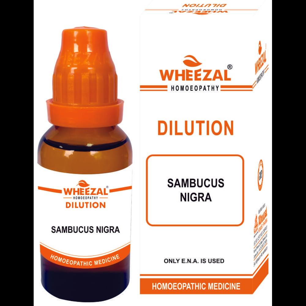Wheezal Sambucus Nigra Dilution 30 bottle of 30 ml Dilution