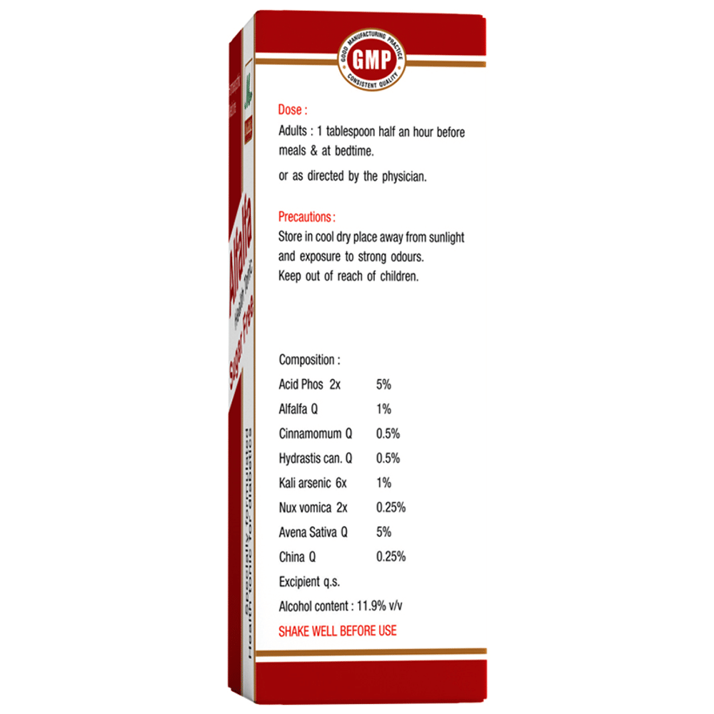 Medilife Alfalfa Health Tonic Sugar Free bottle of 110 ml Tonic