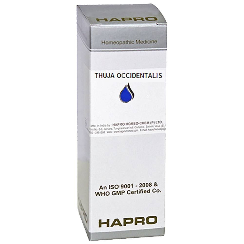Hapro Thuja Occidentalis Dilution CM bottle of 30 ml Dilution