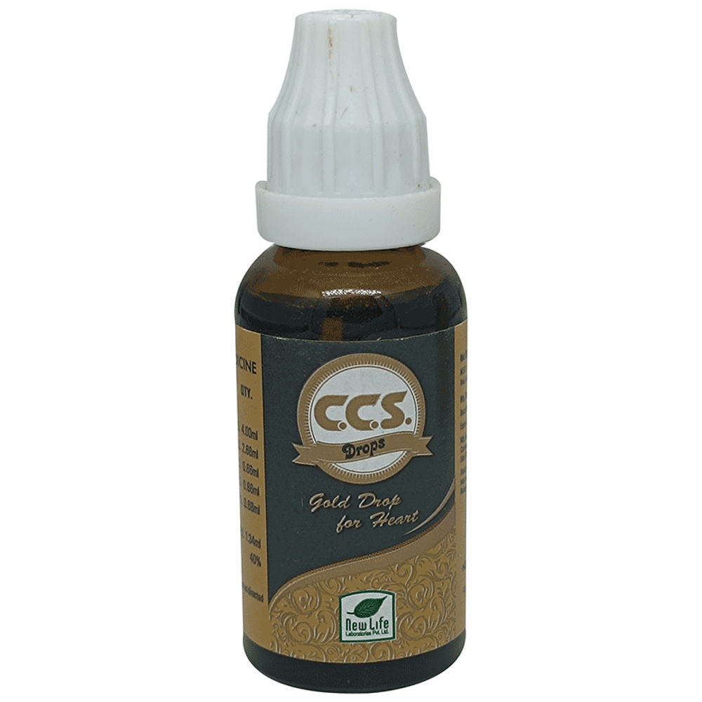 New Life C.C.S. Gold Drops For Heart bottle of 30 ml Drop New Life C.C.S. Gold Drops For Heart bottle of 30 ml Drop