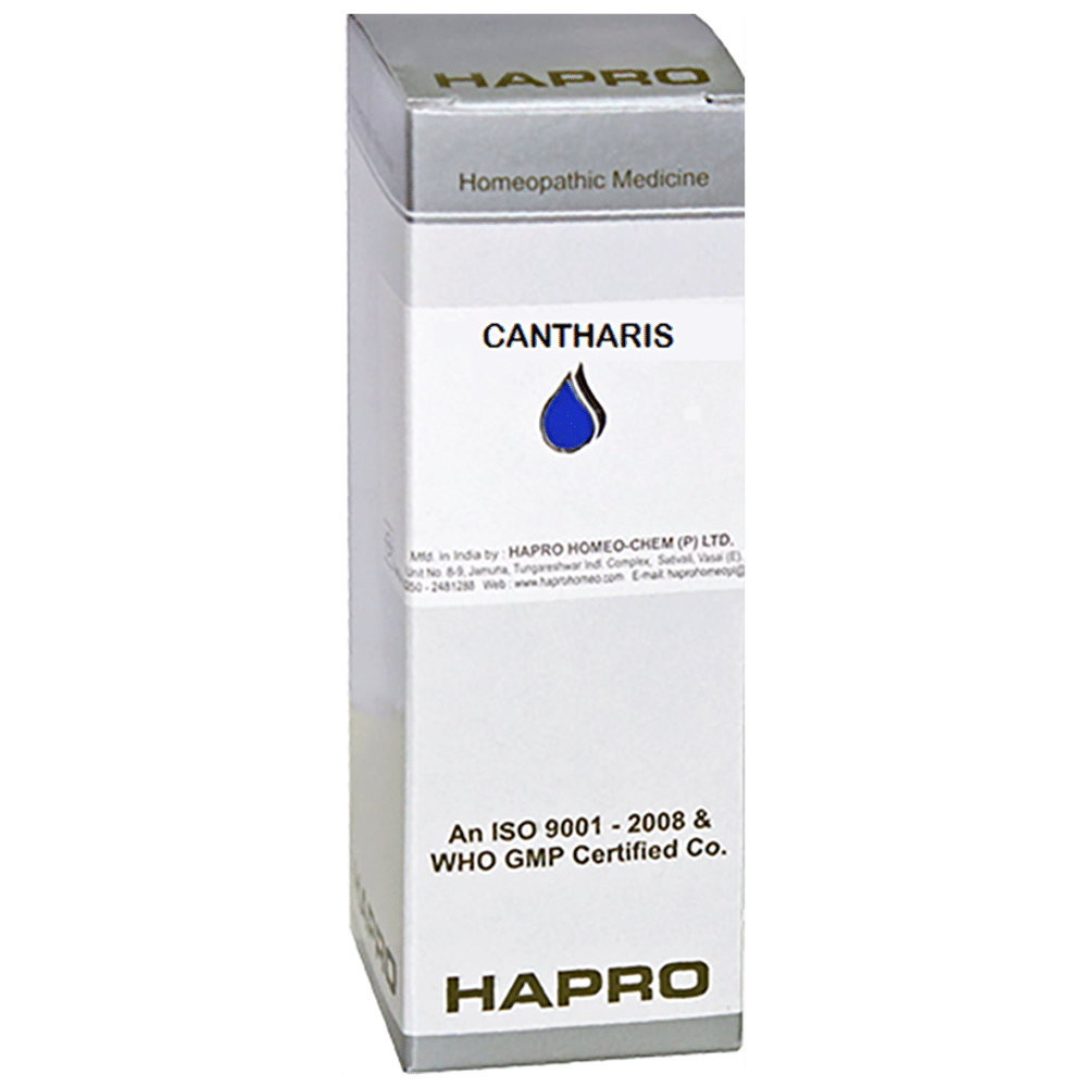 Hapro Cantharis Dilution 200 bottle of 30 ml Dilution