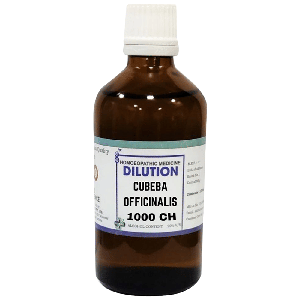 LDD Bioscience Cubeba Officinalis Dilution 1000 CH bottle of 100 ml Dilution