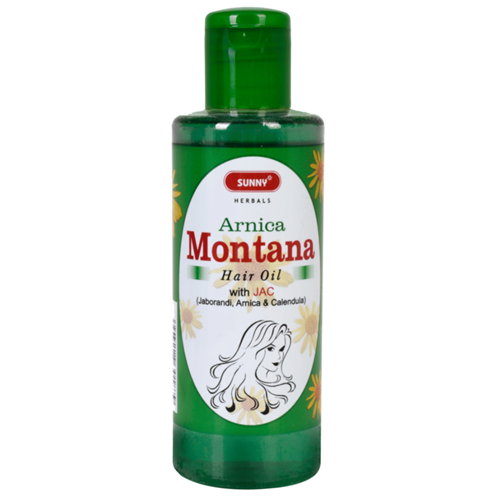 Sunny Herbals Arnica Montana Hair Oil bottle of 200 ml Oil
