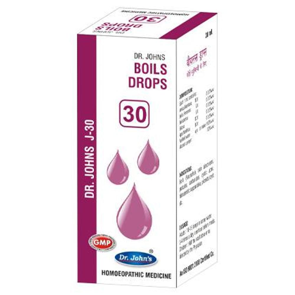 Dr. Johns J-30 Boils Drop bottle of 30 ml Drop Dr. Johns J-30 Boils Drop bottle of 30 ml Drop